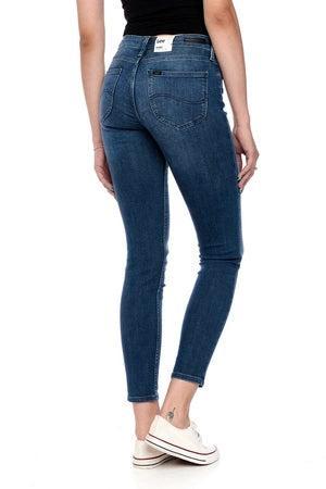 Tweedekans | Lee Scarlett Slim Fit Jeans Donkerblauw – Maat beschikbaar voor biedingen