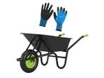 Veiling - Kruiwagen 100 Liter - Luchtbanden - Zwart - Max. 2, Nieuw