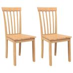 Eetkamerstoelen Hout Naturel - Retourdeal - 47% Korting!, Huis en Inrichting, Stoelen, Twee, Overige kleuren, Nieuw, Ophalen of Verzenden