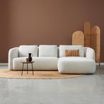 *WOONWINKEL* PEPP Interiors Cloud Creme Hoekbank Met Ronde V, Verzenden, Nieuw
