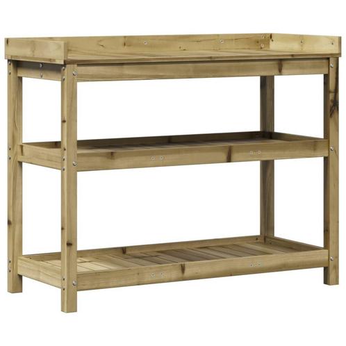 Oppottafel Geimpregneerd Hout | OP=OP | Tuinwerk Gemakkel..., Tuin en Terras, Kassen, Overige materialen, Nieuw, Ophalen of Verzenden