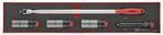 Wielmorenset Foamx4 tray 1/2 17- 21mm 5 delig  Teng Tools, Ophalen of Verzenden, Nieuw