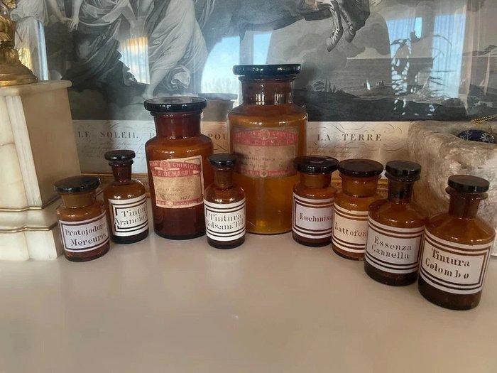 Apothekerspot (9) - Glas, Antiek en Kunst, Curiosa en Brocante