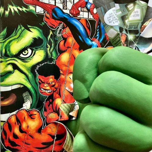 Popik - Get out, Hulk! - Unique work, Antiek en Kunst, Kunst | Schilderijen | Modern