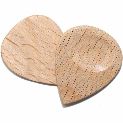 Gestoomd Beuken handgemaakte houten plectrum, Muziek en Instrumenten, Instrumenten | Toebehoren, Nieuw, Ophalen of Verzenden