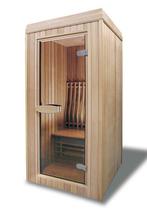 BH103 infrarood sauna 103 x 103 x 212 cm - Hemlock, Sport en Fitness, Sauna, Nieuw, Verzenden