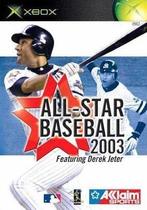 All Star Baseball 2003 (Xbox Original Games), Ophalen of Verzenden, Zo goed als nieuw