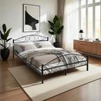 Metalen bed met lattenbodem in romantisch ontwerp - 200 x 14, Verzenden, Nieuw