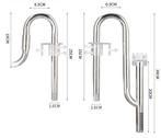 Osaka stainless steel buitenfilter aansluitset 16mm met skim, Dieren en Toebehoren, Vissen | Aquaria en Toebehoren, Ophalen of Verzenden