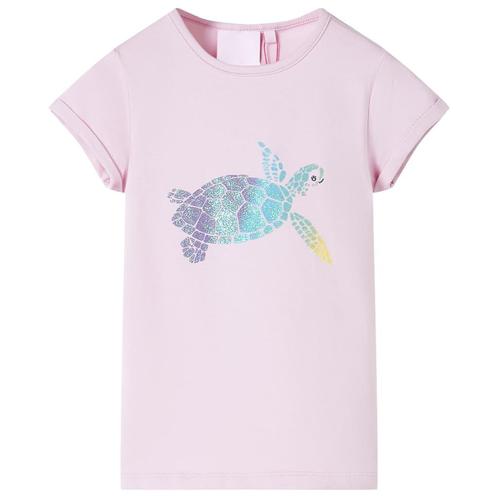 vidaXL Kindershirt 128 lila, Kinderen en Baby's, Kinderkleding | Overige, Nieuw, Verzenden