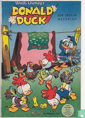 Donald Duck (tijdschrift) - Donald Duck 9 - 1953, Boeken, Stripboeken, Zo goed als nieuw, Eén stripboek, Verzenden