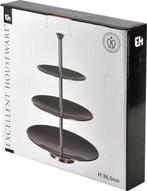 Tweedekans | Etagere RVS - 36,5 cm - glanzend, Ophalen of Verzenden, Zo goed als nieuw