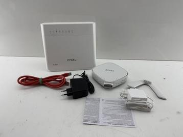Veiling - Zyxel T-50 modem + Zyxel access point set beschikbaar voor biedingen