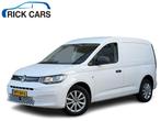 Volkswagen Caddy Cargo 2.0 TDI 102PK Euo 6, Stof, Gebruikt, Volkswagen, Wit