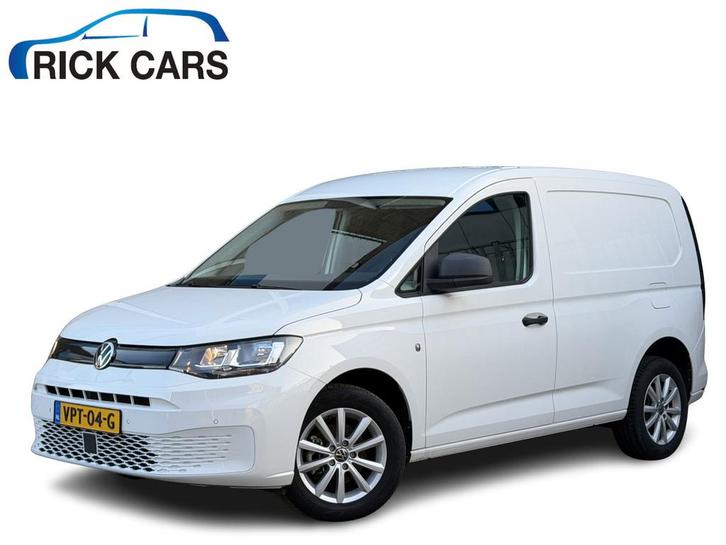 Volkswagen Caddy Cargo 2.0 TDI 102PK Euo 6, Auto's, Bestelauto's, Dealer onderhouden, Lease, Zwart, Handgeschakeld, Financial lease
