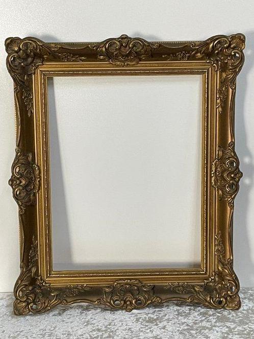 Lijst - Gips, Hout - Barokke Schilderijlijst, Antiek en Kunst, Curiosa en Brocante