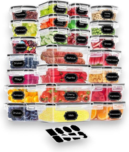 2dekans | TidyHome® Vershoudbakjes – Set van 24 Stuks – Let, Witgoed en Apparatuur, Koelkasten en IJskasten, Zo goed als nieuw