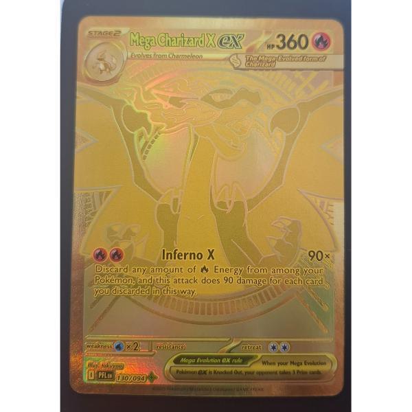 Mega Charizard X ex (PFL 130), Hobby en Vrije tijd, Verzamelkaartspellen | Pokémon, Nieuw, Ophalen of Verzenden