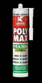 Poly Max Fix  Seal Crystal Clear, Doe-het-zelf en Verbouw, Isolatie en Afdichting, Ophalen of Verzenden