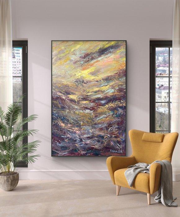 Krom - Prisma - XXL - NO RESERVE, Antiek en Kunst, Kunst | Schilderijen | Modern