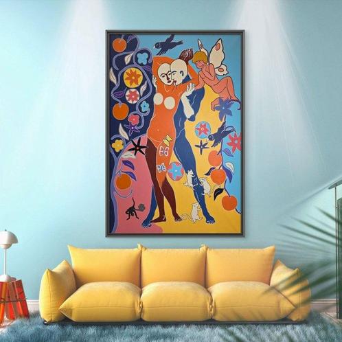 Miriam CHiera - Garden of the Hesperides.NO RESERVE. XXXL, Antiek en Kunst, Kunst | Schilderijen | Modern