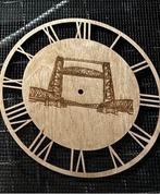 Rotterdam klok de Hef, Huis en Inrichting, Woonaccessoires | Klokken, Verzenden, Nieuw, Analoog, Wandklok