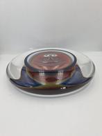 Glasfabriek Leerdam - floris meydam - sculptuur, Disc - 6 cm, Antiek en Kunst