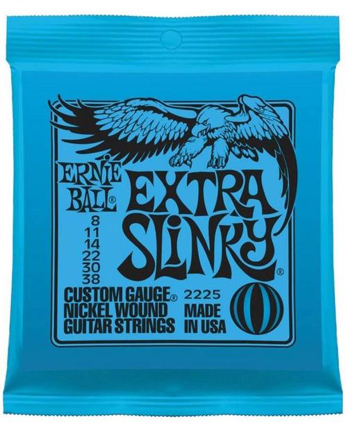 Ernie Ball 2225 Extra Slinky elektrische gitaarsnaren .008, Muziek en Instrumenten, Instrumenten | Toebehoren, Verzenden