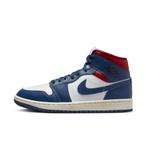 -9% Nike  Nike Air jordan 1 mid french blue (w)  maat 38, Kleding | Dames, Schoenen, Verzenden, Nieuw, Blauw