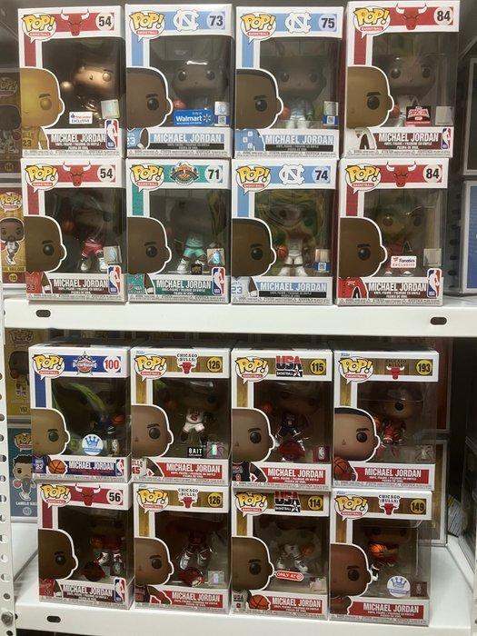 - Funko Pop Michael Jordan Collection of 16, Antiek en Kunst, Antiek | Speelgoed
