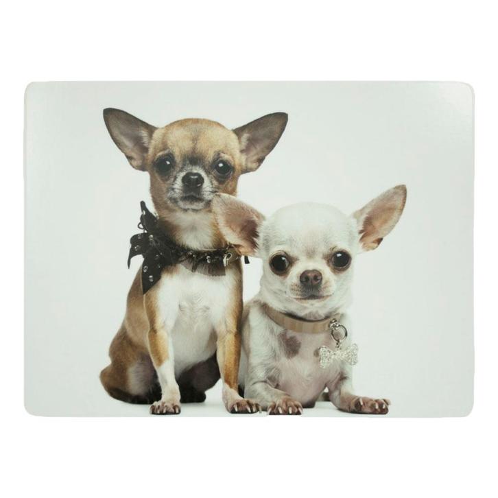 placemat chihuahuas 30x40cm (4)*, Huis en Inrichting, Woonaccessoires | Overige, Verzenden