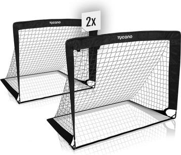 Voetbaldoelen Pop-Up Set - 120 x 90 cm - Geschikt voor tuin beschikbaar voor biedingen