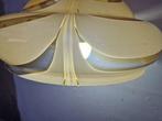 Plafondlamp - Glas, Messing - Amber/oranje kroonluchter