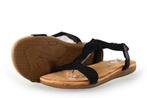 EBL8790 Sandalen in maat 41 Zwart | 10% extra korting, Verzenden, Zwart, Sandalen of Muiltjes, Zo goed als nieuw