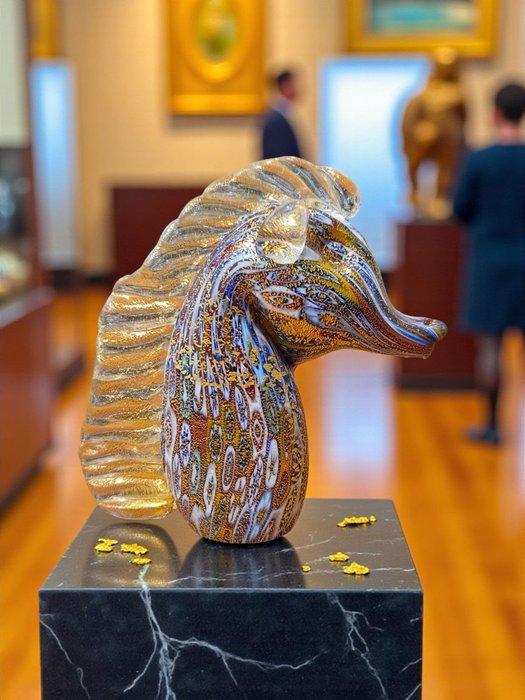 Livio Campanella - Tommasi Murano - Figuur - Testa di, Antiek en Kunst, Antiek | Glas en Kristal