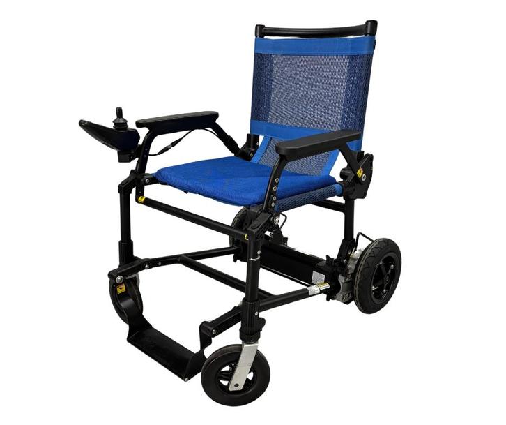 SplitRider Black Edition – Elektrische Opvouwbare Rolstoel g, Diversen, Rolstoelen, Gebruikt, Ophalen of Verzenden