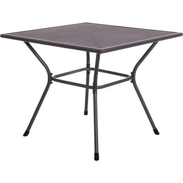 Tuintafel Nordic vierkant 90 x 90 cm gepoedercoat staal beschikbaar voor biedingen