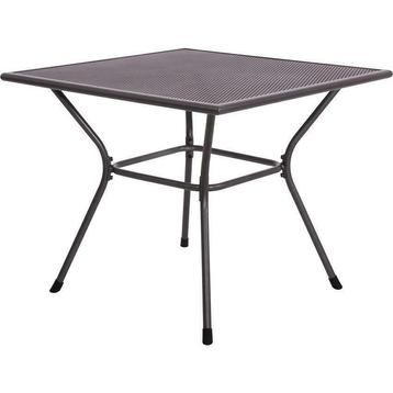 Tuintafel Nordic vierkant 90 x 90 cm gepoedercoat staal