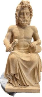 sculptuur, Zeus - 60 cm - Marmer