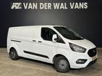 Ford Transit Custom 2.0 TDCI L2H1 Euro6 Airco | Camera | Cru, Stof, Gebruikt, Euro 6, Wit