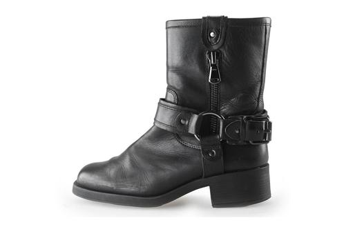 Nelson Biker boots in maat 39 Zwart | 10% extra korting, Kleding | Dames, Schoenen, Zwart, Zo goed als nieuw, Overige typen, Verzenden