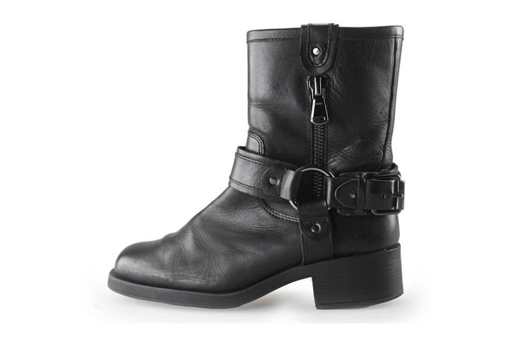 Nelson Biker boots in maat 39 Zwart | 10% korting, Kleding | Dames, Schoenen, Zwart, Zo goed als nieuw, Overige typen, Verzenden