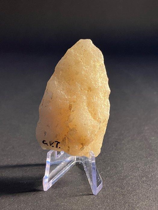 Neolithisch Quartz Werktuig - 50 mm - Aboriginal speerpunt, Antiek en Kunst, Antiek | Overige Antiek