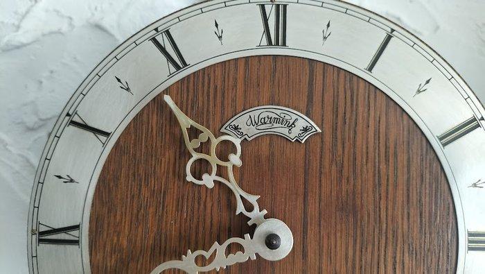 Regulateur wandklok - Warmink - Hout, Messing - 1970-1980, Antiek en Kunst, Antiek | Klokken