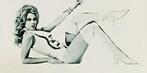 Barbarella - Jane Fonda - Signed 20x25 cm Photo - with, Nieuw