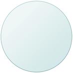 vidaXL Tafelblad van gehard glas 800 mm rond, Huis en Inrichting, Tafels | Eettafels, Verzenden, Nieuw
