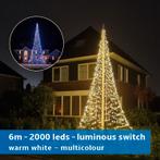 Fairybell 6 meter LUMINOUS SWITCH 2000 leds warm white OF, Nieuw