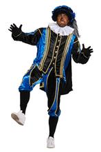 Pietenpak Bilbao met Cape Blauw-Zwart - M, Verzenden, Nieuw