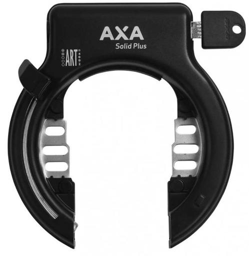 Ringslot AXA Solid Plus ART2 - Zwart, Fietsen en Brommers, Fietsaccessoires | Fietssloten, Verzenden