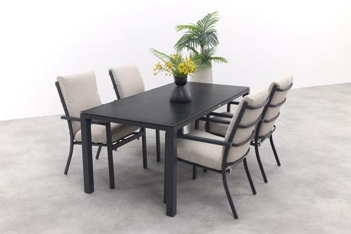 GI Sergio/Chaneo tuinset - 180x90 cm. - 5-delig, Tuin en Terras, Tuinsets en Loungesets, Tuinset, Nieuw, Overige materialen, Verzenden